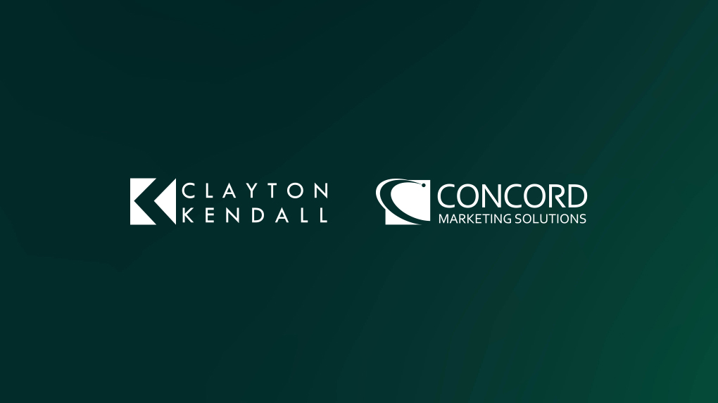 Clayton Kendall and Concord Marketing Solutions Join Forces